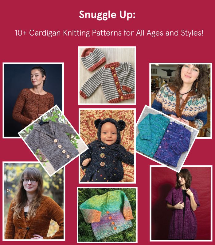 10+ Cozy Cardigan Knitting Patterns: From Oh Baby! Cardi to Turtle Dove and More!